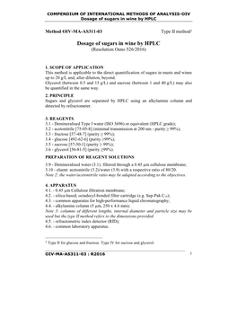 Method OIV-MA-AS311-03 Type II Method1