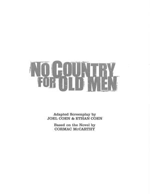 No Country for Old Men – Entire Screenplay.Pdf