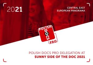 Polish Docs Pro Delegation at Sunny Side of the Doc 2021 Polish Docs Pro Delegation at Sunny Side of the Doc 2021