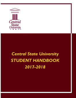 Student Handbook 2017-2018