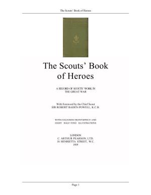 The Scouts' Book of Heroes