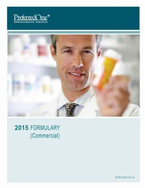 2015 FORMULARY (Commercial)