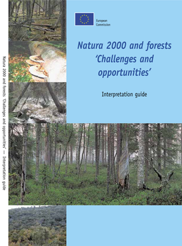 Natura 2000 and Forests 2000 Natura