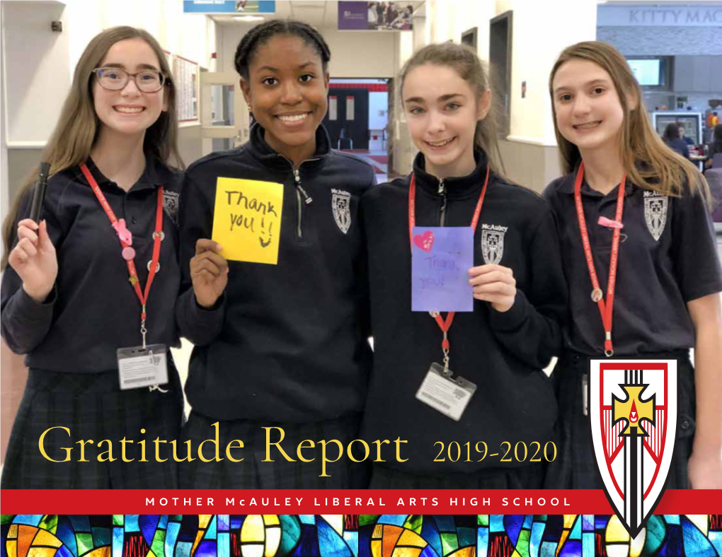 Gratitude Report 2019-2020