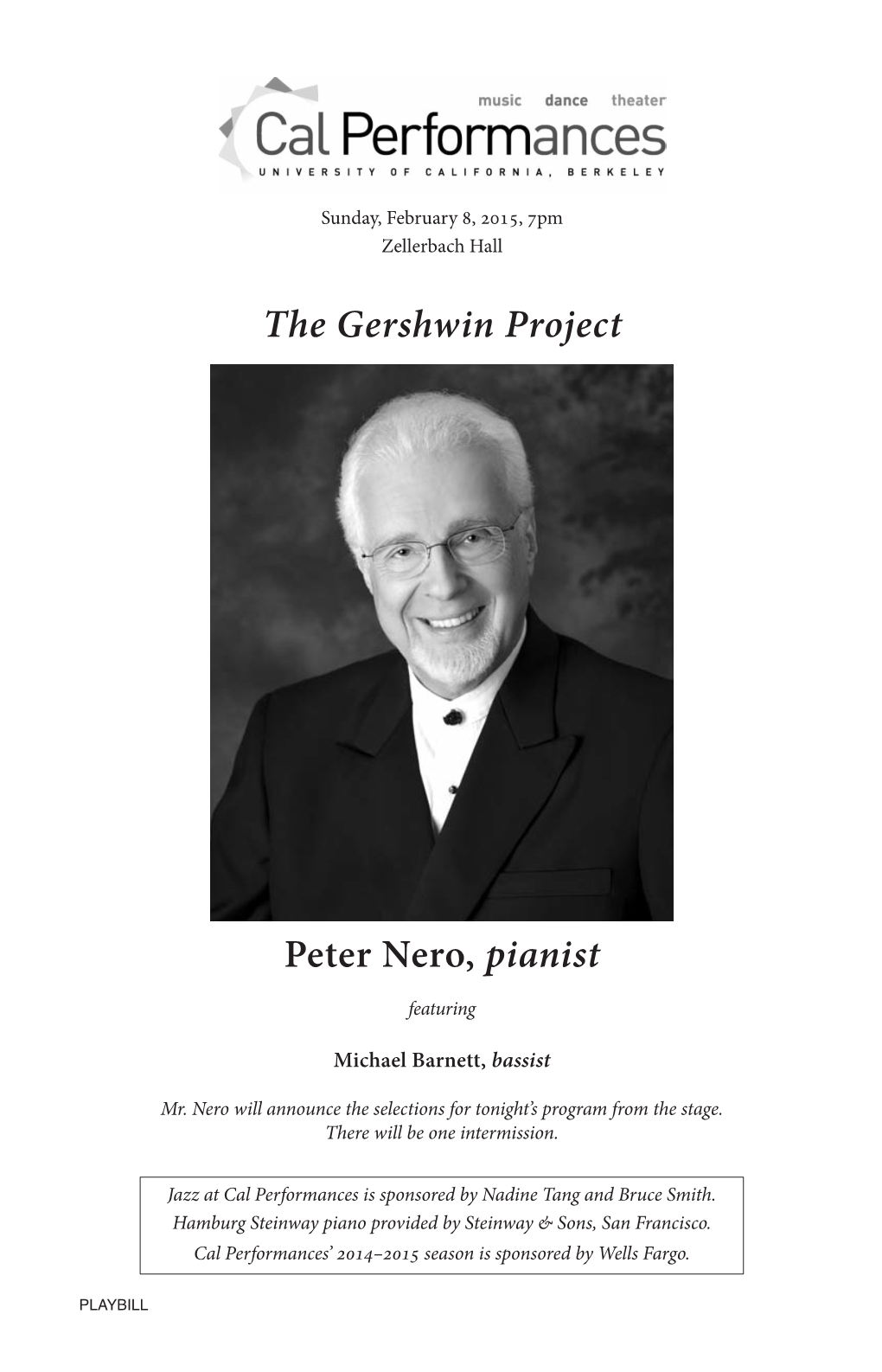 The Gershwin Project Peter Nero, Pianist