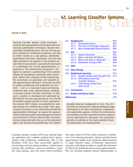 47. Learning Classifier Systems