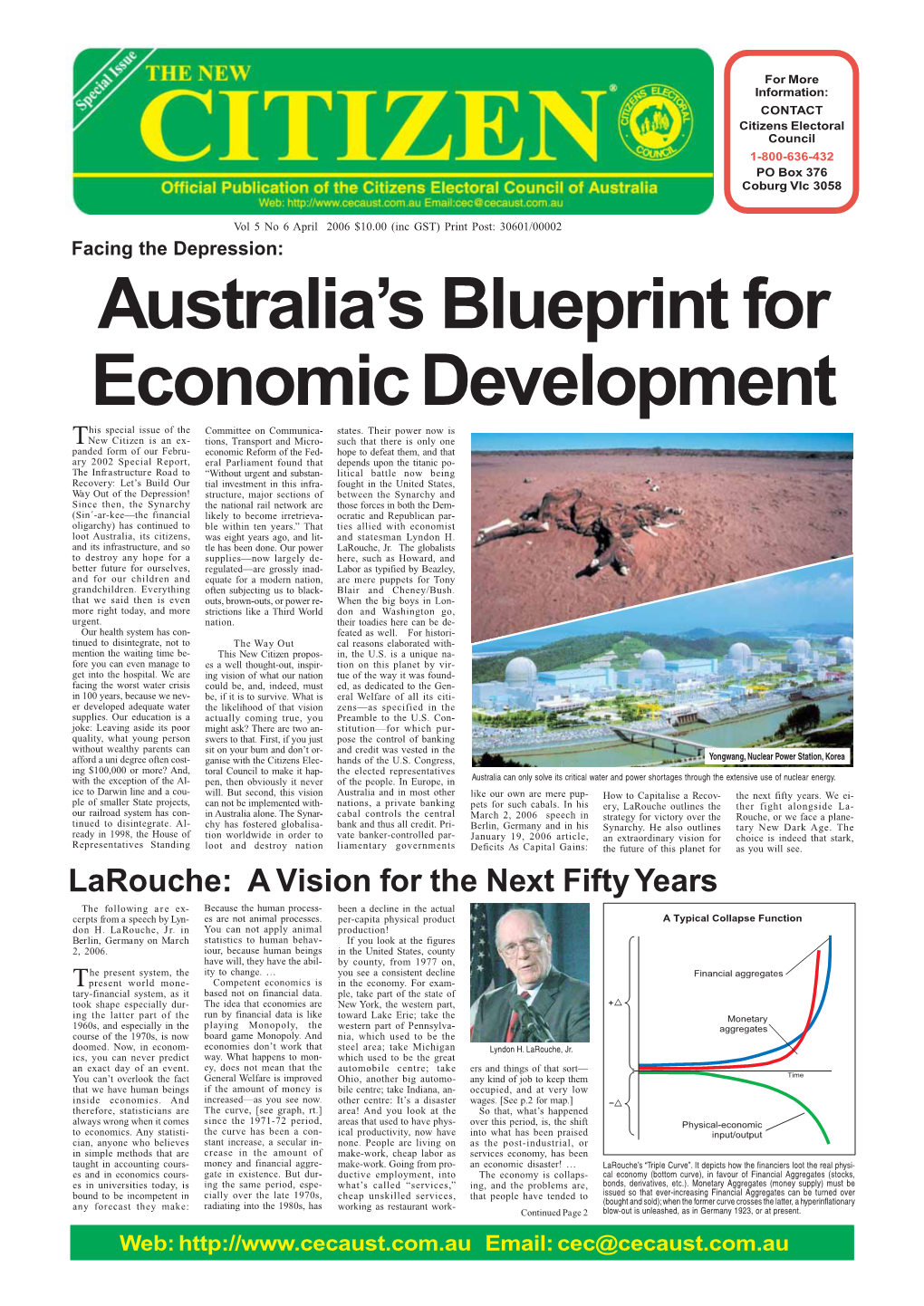 Australia's Blueprint for Economic Development