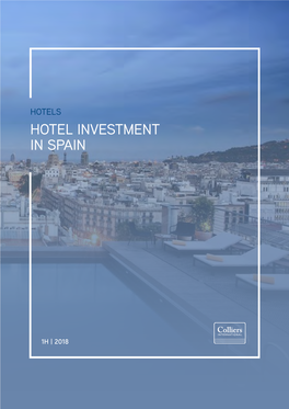 Hotel Investment in Spain