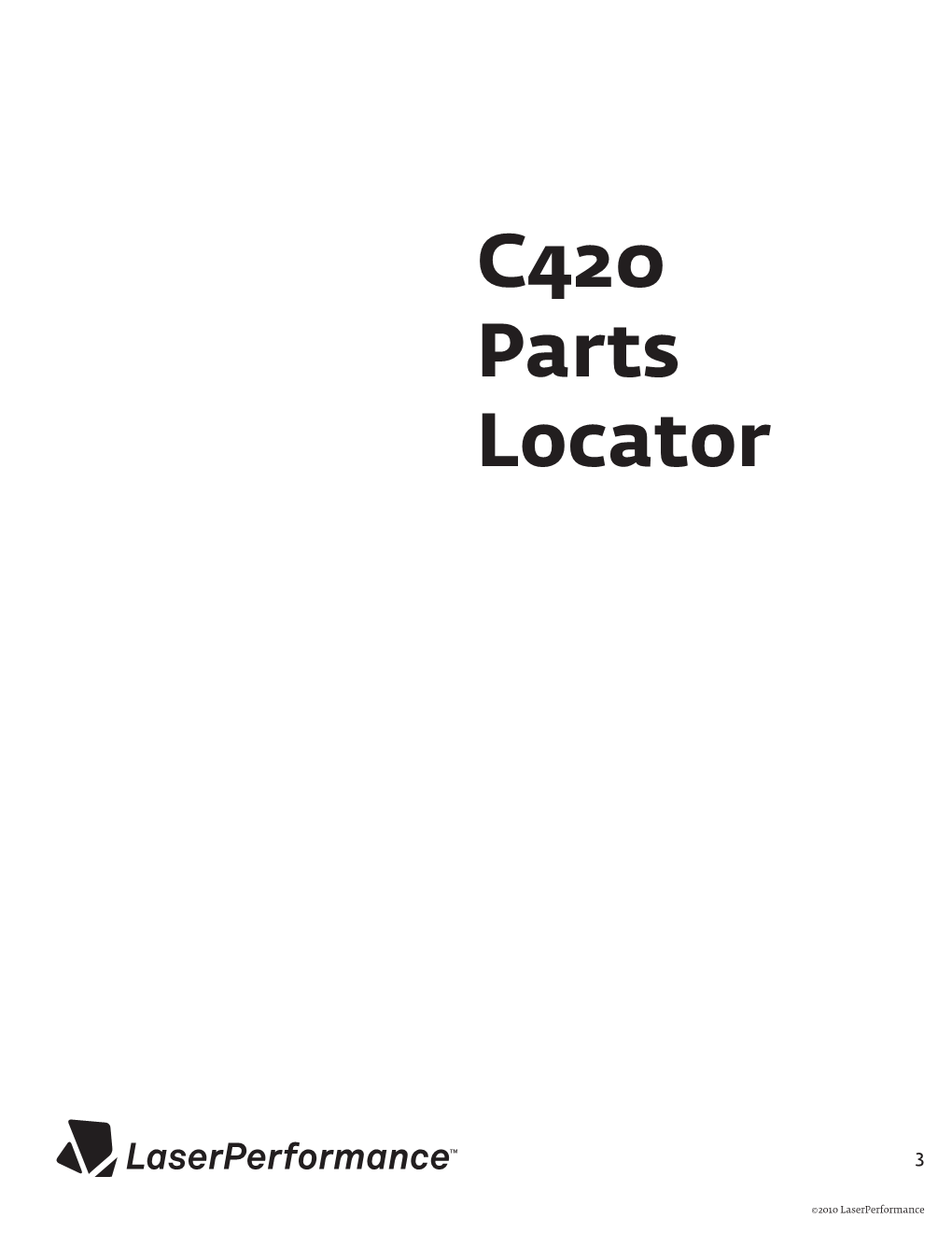 C420 Parts Locator