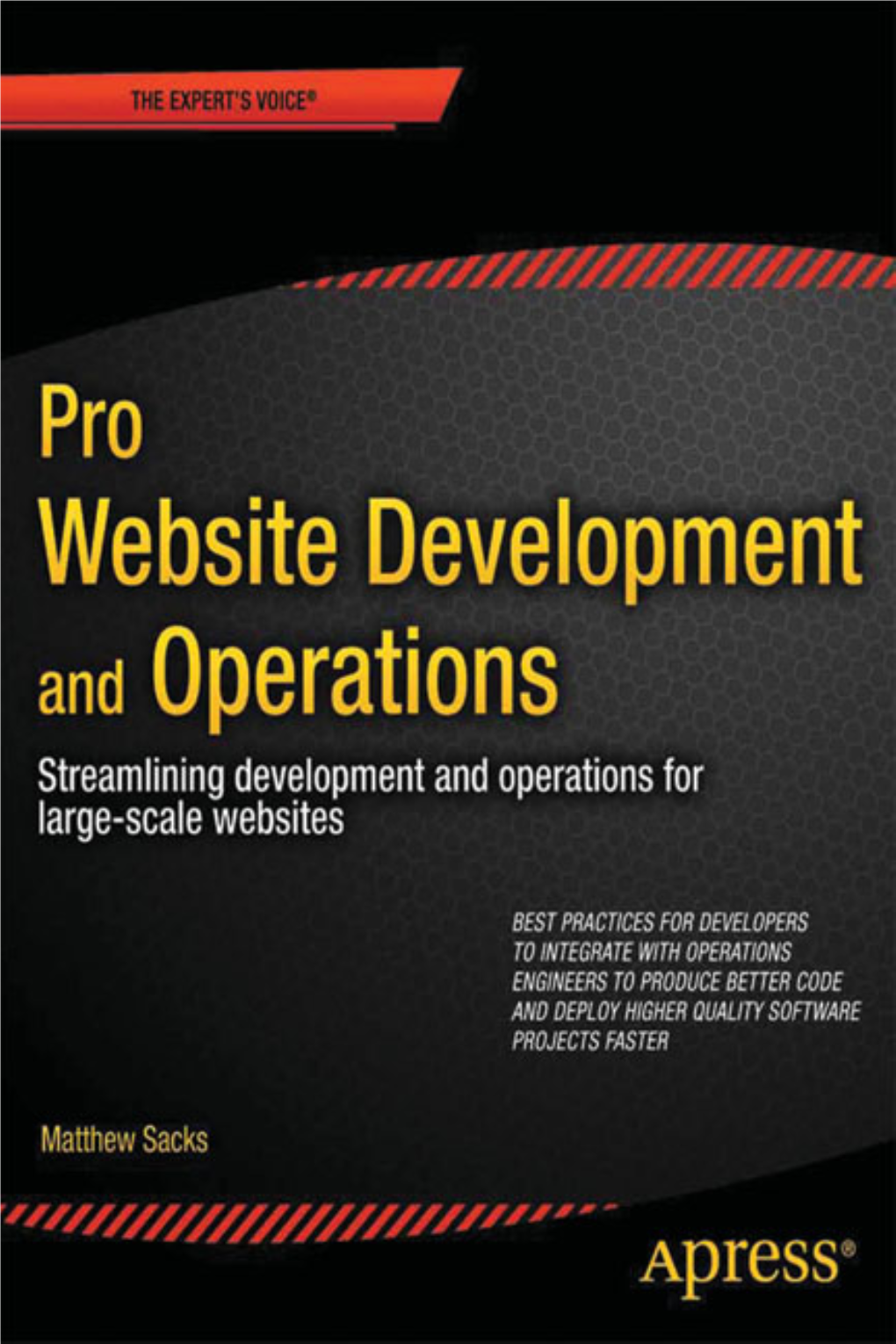 Pro Website Development and Operations: Streamlining Devops