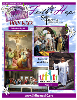 HOLY WEEK Schedule Pg 18