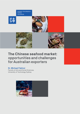 The Chinese Seafood Market: Opportunities and Challenges for Australian Exporters