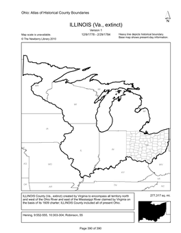 Historical Formation of Tuscarawas County, Ohio