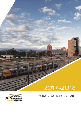 Rail Safety Report 2017–2018