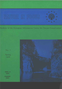 Bulletin of the European Information Centre for Nature Conservation