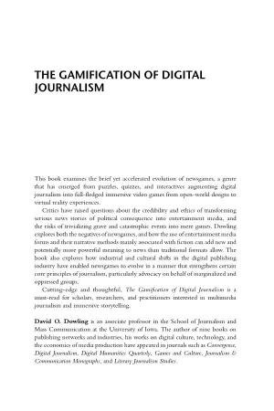 The Gamification of Digital Journalism