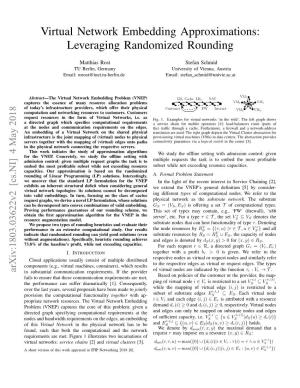 Virtual Network Embedding Approximations: Leveraging Randomized Rounding