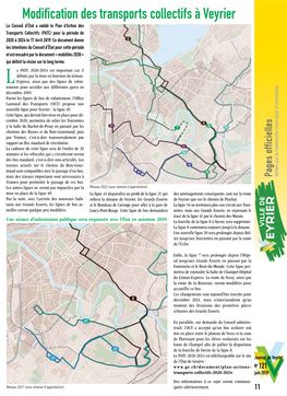 Modification Des Transports Collectifs À Veyrier