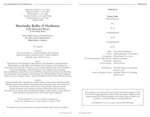Mariinsky Ballet & Orchestra