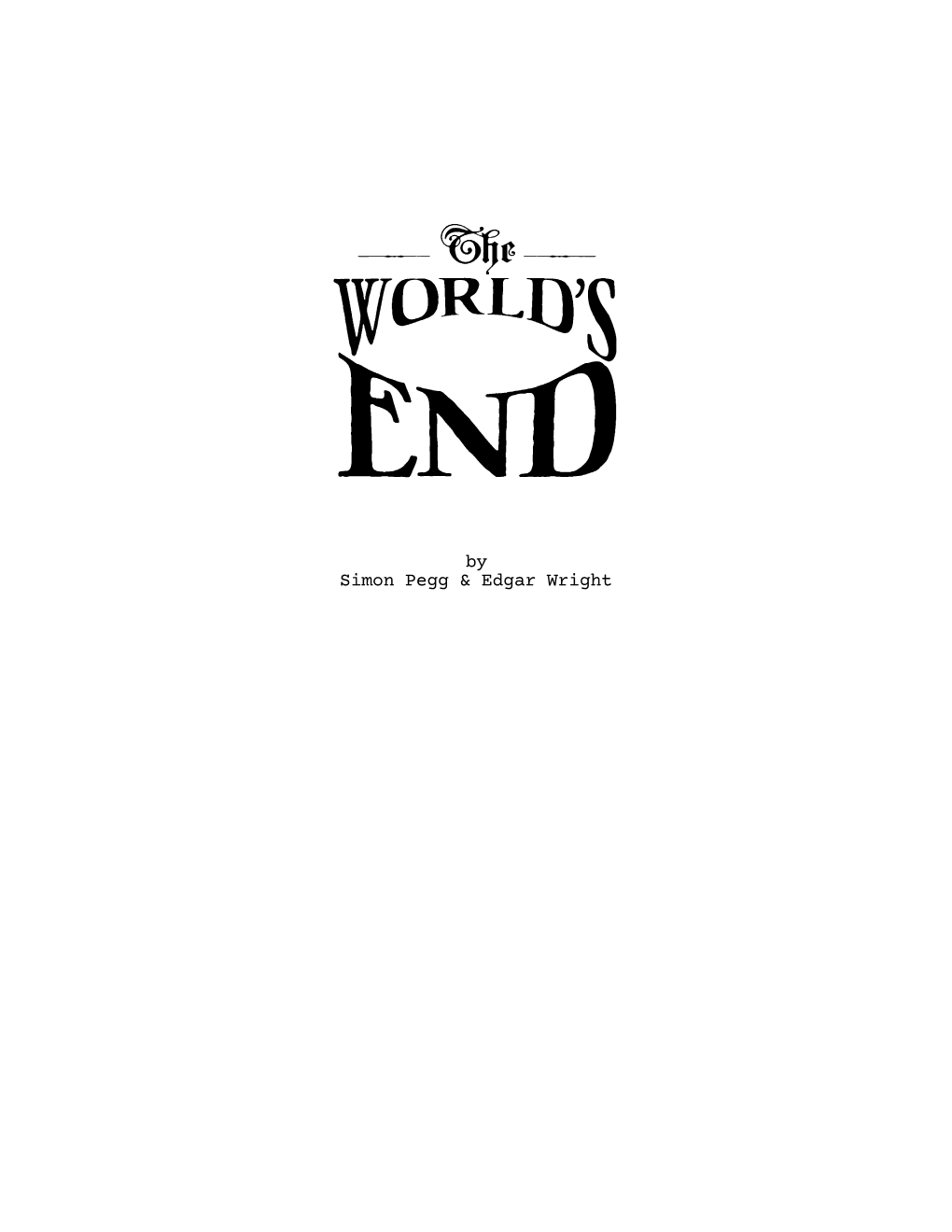 The World's End