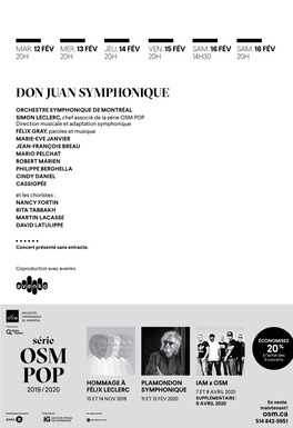 Don Juan Symphonique