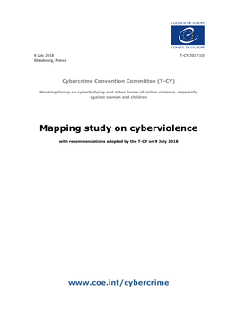 T-CY Mapping Study on Cyberviolence