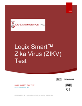 Logix Smart™ Zika Virus (ZIKV) Test