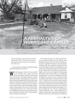 A Reanalysis of Hurricane Camille