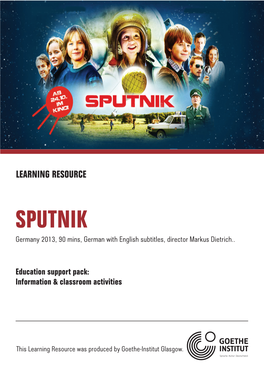 SPUTNIK Germany 2013, 90 Mins, German with English Subtitles, Director Markus Dietrich