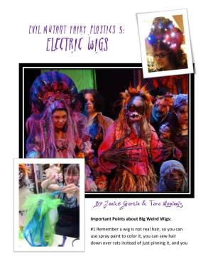 Electric Wigs Handout by Janice Gartin and Tara Maginnis