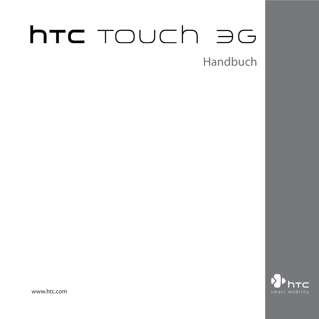 Bedienungsanleitung HTC Touch 3G