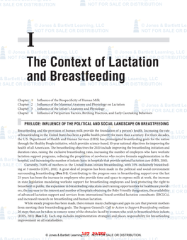 The Context of Lactation and Breastfeeding