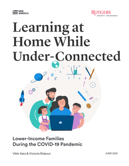 Learning at Home While Under-Connected