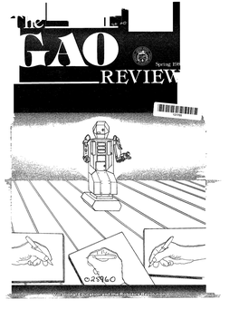 The GAO Review, Vol. 18, Issue 2, Spring 1983