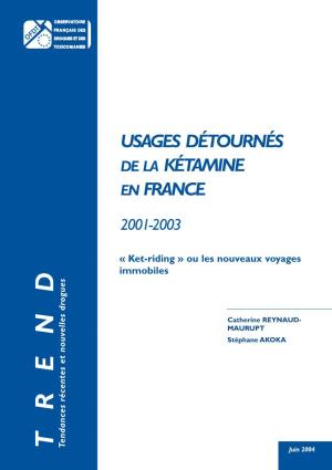 Usages Détournés De La Kétamine En France
