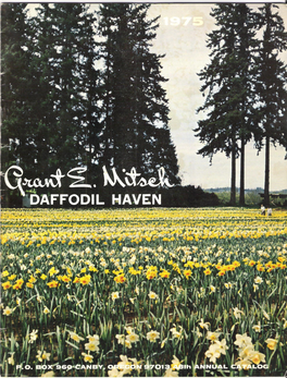 Grant E. Mitsch Daffodil Haven 1975