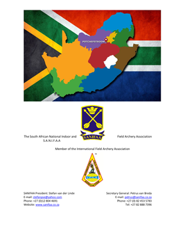 The South African National Indoor and Field Archery Association S.A.N.I.F.A.A