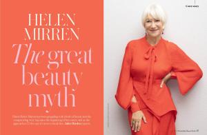 Dame Helen Mirren Has Been Grappling with Ideals of Beauty and the Exasperating