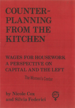 Wages for Housework a Perspective on Capital and the Left