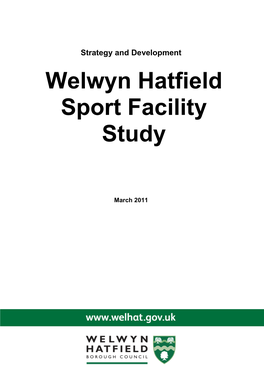 Welwyn Hatfield Sport Facility Study