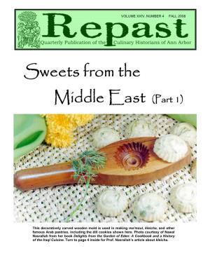 Sweets from the Middle East (Part 1)