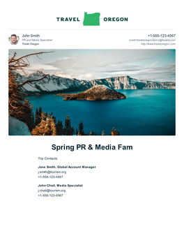 Spring PR & Media