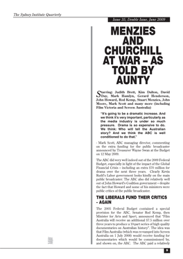 Menzies and Churchill At