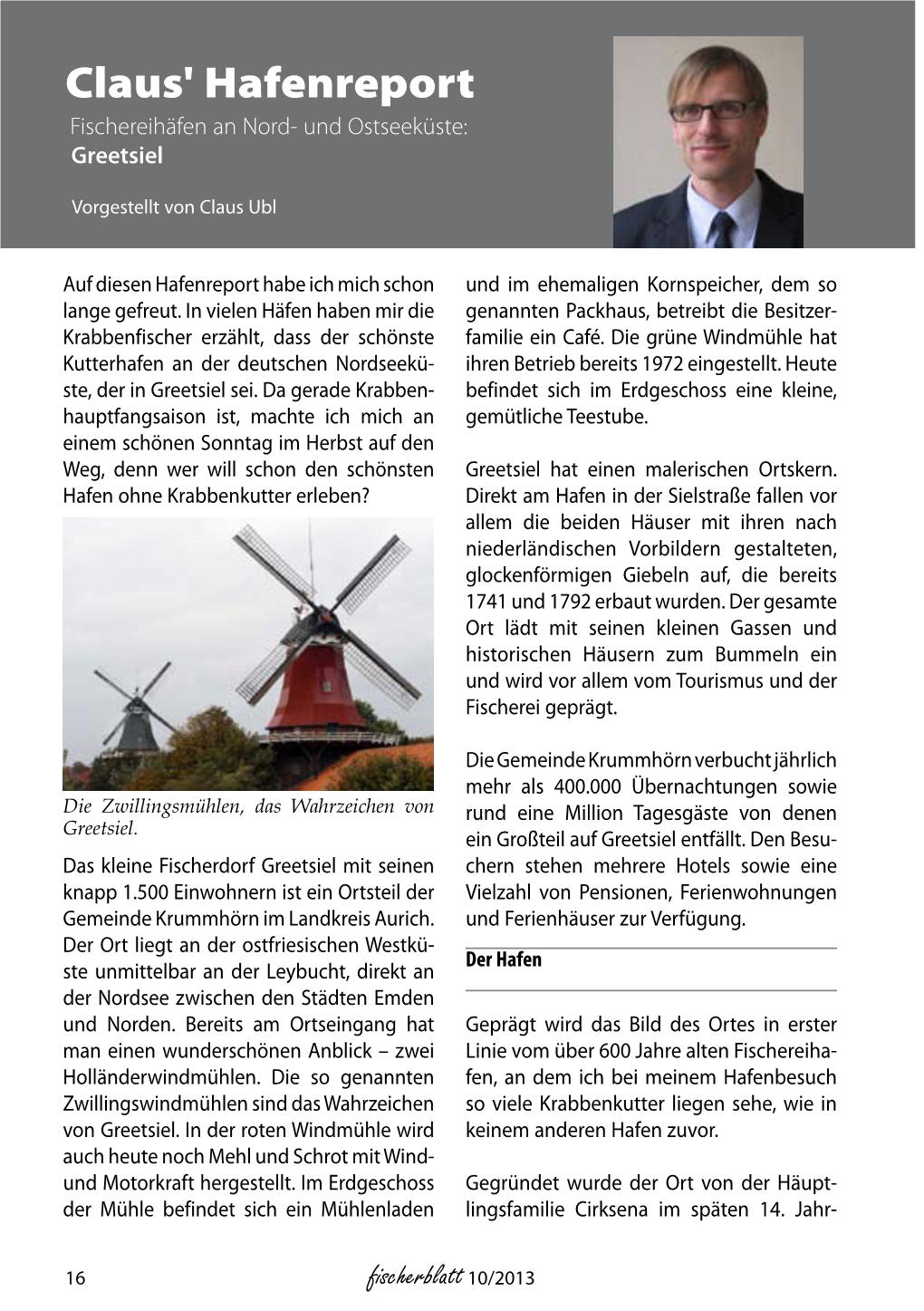Fischerblatt 10/2013 Hundert