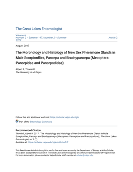 Mecoptera: Panorpidae and Panorpodidae)