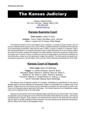 The Kansas Judiciary