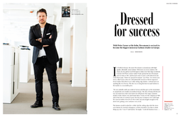 With Petter Varner at the Helm, Dressmann Is on Track to Become the Biggest Menswear Fashion Retailer in Europe