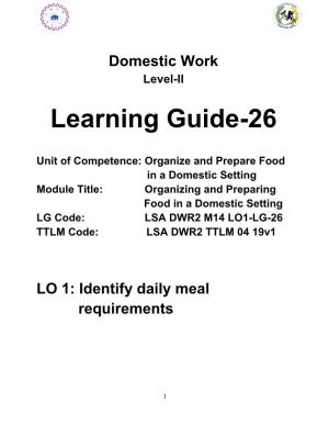 Learning Guide-26