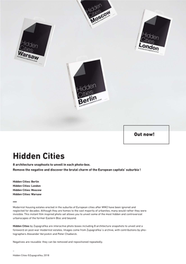 Hidden Cities 8 Architecture Snaphsots to Unveil in Each Photo-Box