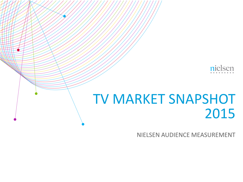 Tv Market Snapshot 2015